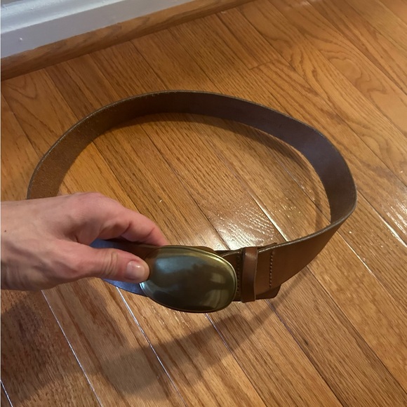 J. Crew leather belt with brass buckle - small main image 4